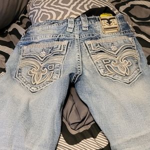 Authentic Rock Revival jeans, barely worn